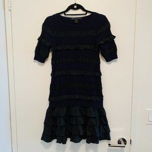 Marc by Marc Jacobs Navy Wool Formal Dress